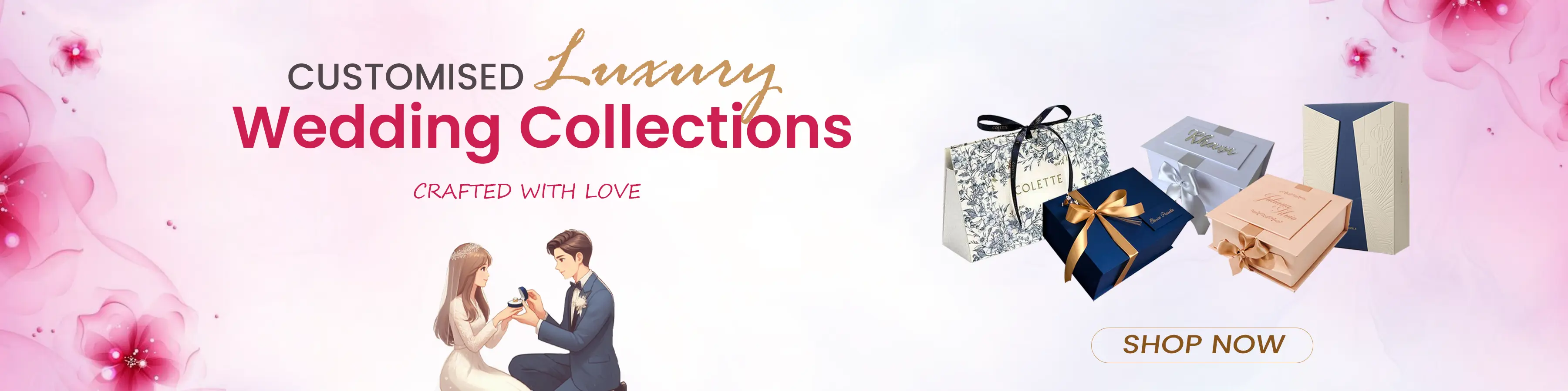 Valentine gift packaging boxes